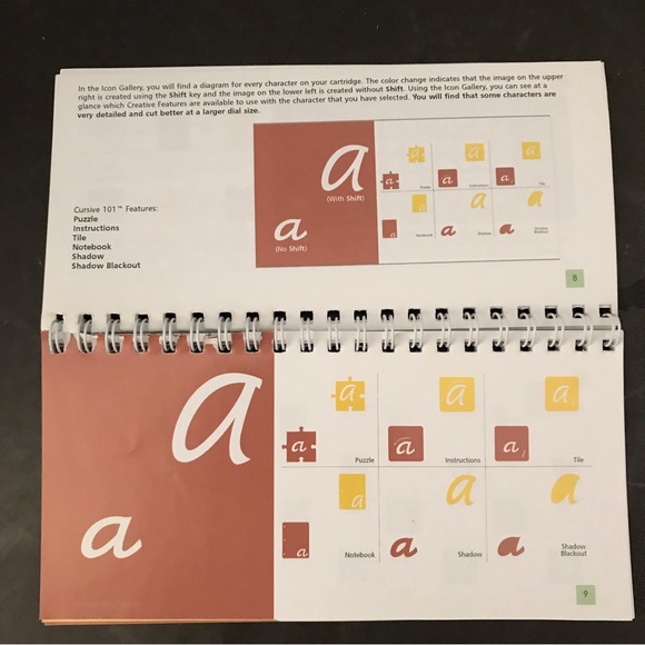 Cricut classmate Cursive 101 FONT - Picture 6 of 15